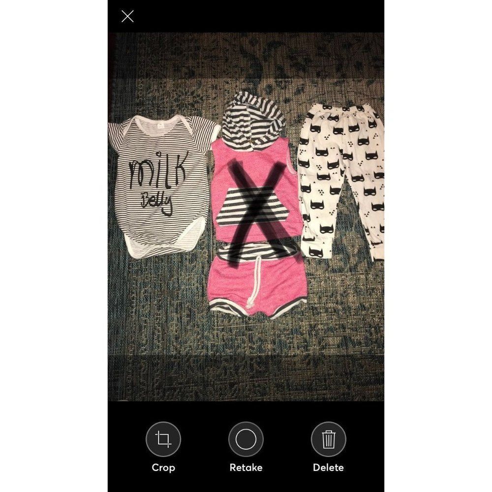 Small Shop Lot Batman Milk 12-18m Hood